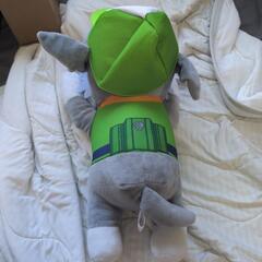パウ・パトロール　ぬいぐるみ　ロッキーの画像