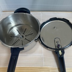 t-fal 圧力鍋4.5L現状品の画像