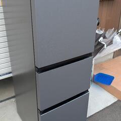 【極美品2023年製】【福岡市近郊であれば配送！】Haier JR-CV29C-H 冷蔵庫 3ドア 右開き 286L マットグレーの画像
