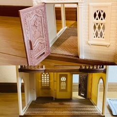 シルバニアファミリー　赤い屋根のエレベーターのあるお家　の画像