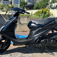 【低走行】スズキ アドレスV125S @神奈川県川崎市麻生区より4 stFIスクーター車体の画像
