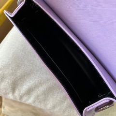パープル　バッグの画像