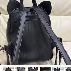ミニ　リュック　黒の画像