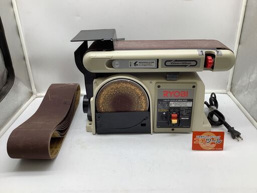 【エコツール岡崎インター店 】KYOSERA/京セラ ベルトディスクサンダ BDS-1010 RYOBI/リョービ BDS1010【愛知県/岡崎市/工具】【ITPN6BX2K1NS 】