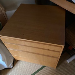 押入れ収納　引き出しの画像