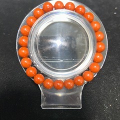 レッドジャスパー8mmブレスレット☪️16.5cmの画像