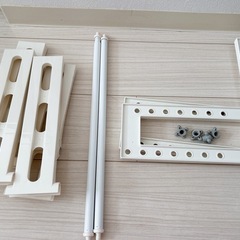収納棚洗面台下用　伸縮タイプの画像