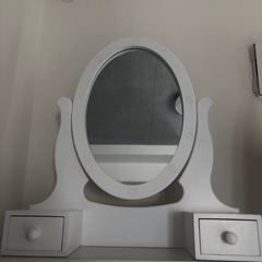 アンティーク ドレッサー用 鏡のみ ミラー 洋風 姫 DIYの画像