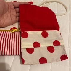 ハンドメイド　移動ポケット
の画像