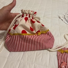 ハンドメイド　移動ポケット
の画像