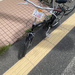 リサイクルショップどりーむ天保山店　No320　折りたたみ自転車　20インチ　ミニベロ　の画像