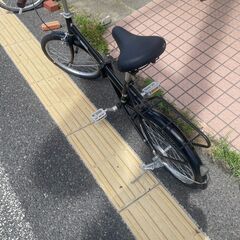 リサイクルショップどりーむ天保山店　No320　折りたたみ自転車　20インチ　ミニベロ　の画像