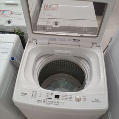 リユースのサカイ栃木店★ジモティ割あり★ AQUA 洗濯機 AQW-GV70H 7.0kg 19年製 動作確認／クリーニング済み TC9814の画像