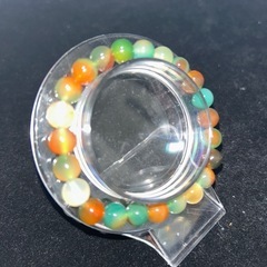 孔雀瑪瑙8mmブレスレット☪️16.5cmの画像