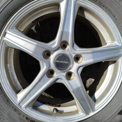 205/60r 16ブリジストンVRX 社外アルミホイールセットの画像