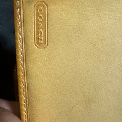 COACH 財布 二つ折りの画像