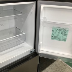 安心の1年保証付き！！　AQUA　2ドア冷蔵庫　2023製　AQE-14N 135Lの画像