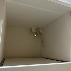 【ジャングルジャングル滋賀草津店】キッチンカウンター　ホワイト　J-250776の画像
