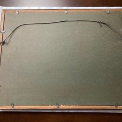 彫金画 鷹 金属工芸品の画像