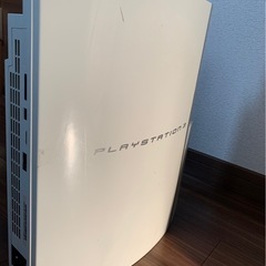 PlayStation 3 CECHH00 ホワイト 本体 ジャンクの画像