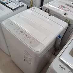 リユースのサカイ栃木店★ジモティ割あり★ Panasonic 洗濯機 NA-F50B15 5.0kg 22年製 動作確認／クリーニング済み TC9815の画像