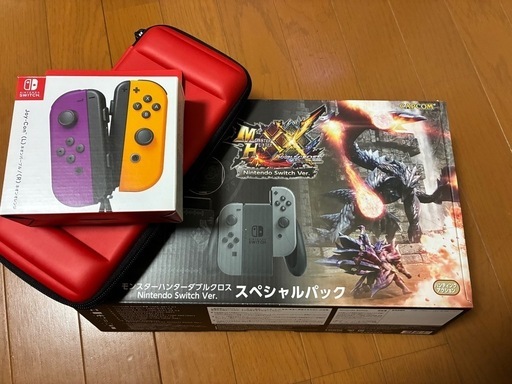Switch モンスターハンターダブルクロス等3個セット (えふち) 新