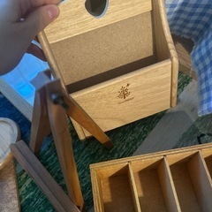 木製収納の画像