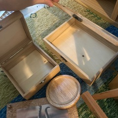 木製収納の画像