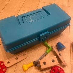 BRIO 木のおもちゃ　工具　ビルダースターターセットの画像