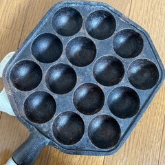 鉄製　たこ焼き機の画像