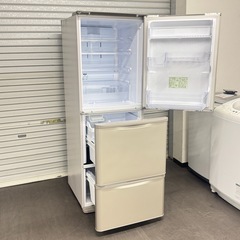 A1380🌟激安‼️ どっちもドア 2020年製シャープ3ドア冷蔵庫SJ-W353G-N 350L🌟の画像