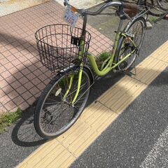 リサイクルショップどりーむ天保山店　No321 自転車　シティサイクル　ママチャリ　26インチ　シンプルで乗りやすい🎵の画像