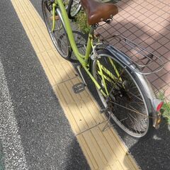 リサイクルショップどりーむ天保山店　No321 自転車　シティサイクル　ママチャリ　26インチ　シンプルで乗りやすい🎵の画像