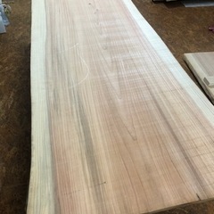 新品 大特価 一枚板ダイニングテーブル 220cm 近場配送無料の画像