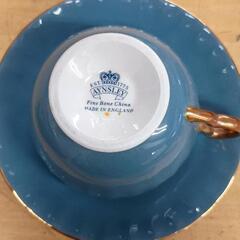 0720-091 ティーカップ＆ソーサー　Aynsley　Orchard Goldの画像