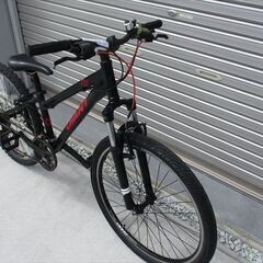 E396★23800円★整備済み 中古子供自転車 GIANT　SNAP　ブラック　XXS　33ｃｍ【26インチ 】の画像