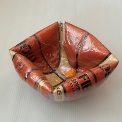 未使用　バスケットボール　7号　レザー　合成皮革　ブラウン　茶の画像