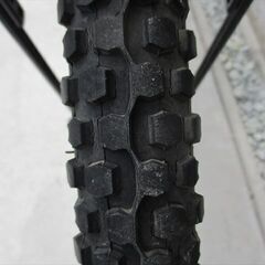 E397★14800円★整備済み 中古子供自転車 JrMTB　ブラック　カゴ付き【24インチ 】の画像