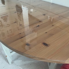 IKEA テーブル　おりたたみしきの画像