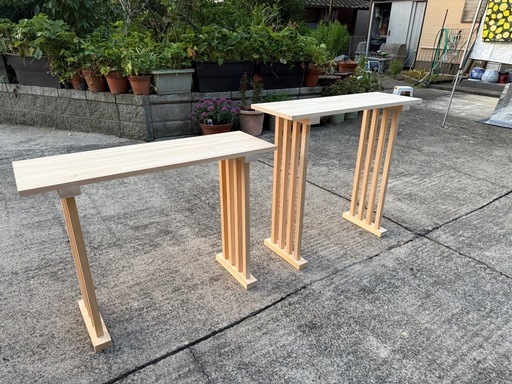 神事用玉串案及び出張
式典用三段物案