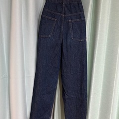 1414.w closet ハイウエストデニムパンツ ブルー⭐︎の画像