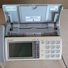 【受け渡し予定者あり】SHARP デジタルコードレスFAX 子機1台付き UX-D83CLの画像