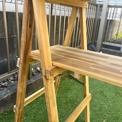 キャンプキッチン収納棚　の画像
