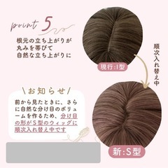 フルウィッグ　アッシュブラウンの画像
