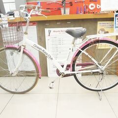 OCEAN KARA CLUB シティサイクル シングルスピード 26インチの画像