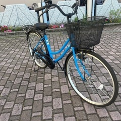 26インチ軽快自転車  1年前購入の画像