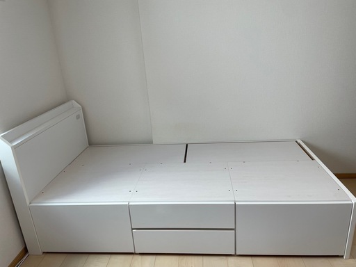 収納付きベッド　シングル　ニトリ　BOX TYPE F-S.SD