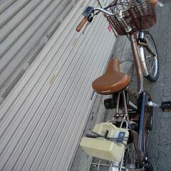 [Panasonic]ViVi・LIGHT(ビビ・ライト)20吋電動アシスト自転車 6.6Ahバッテリー+充電器(チョコブラウン)の画像