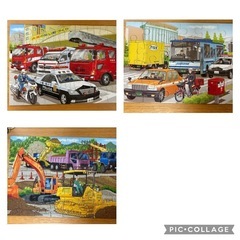 くもんのジグソーパズル　STEP1 STEP2 STEP3 セット　　の画像