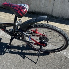 自転車　ブリヂストン　エクスプレスジュニア　ジュニア　24インチ　６段変速の画像